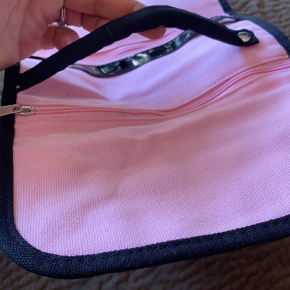 SHINY SHIT jewelry pouch makeup bag cosmetic pouch sassy funny about face design - Picture 3 of 5